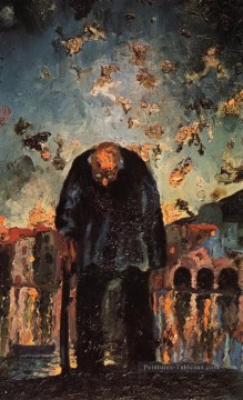  Salvador Pintura - El viejo crepuscular Salvador Dali